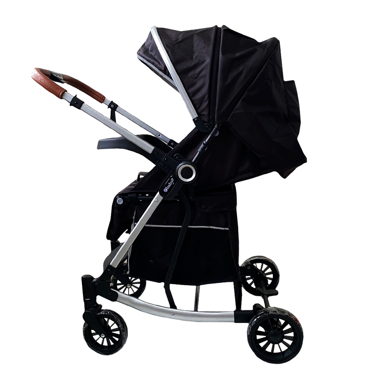 COCHE MECEDORA BOUNCY EB116 NEGRO EBABY -