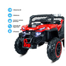 VEHICULO ELÉCTRICO XPLORE DLX RED 12V EMY8888R PRINSEL