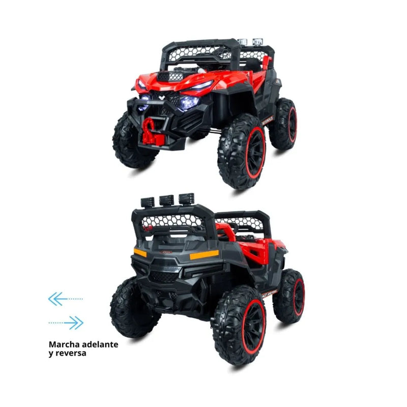 VEHICULO ELÉCTRICO XPLORE DLX RED 12V EMY8888R PRINSEL