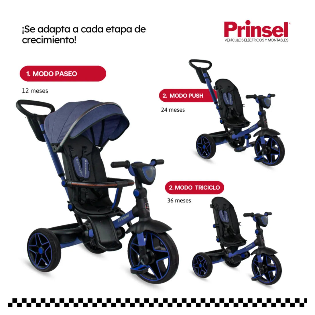 TRICICLO EXPLORE 360 SEGURIDAD VERSATILIDAD Y ESTILO PARA EL CRECIMI