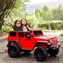 CARRO MONTABLE ELECTRICO WAGONEER TIR 12V ROJO