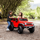 CARRO MONTABLE ELECTRICO WAGONEER TIR 12V ROJO