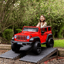 CARRO MONTABLE ELECTRICO WAGONEER TIR 12V ROJO