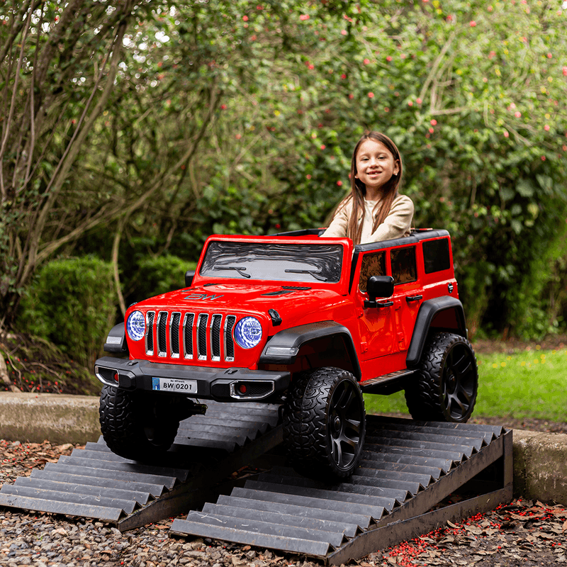 CARRO MONTABLE ELECTRICO WAGONEER TIR 12V ROJO