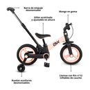 BICICLETA 4 EN 1 REVOLT PLEGABLE PINK EMM112P PRINSEL