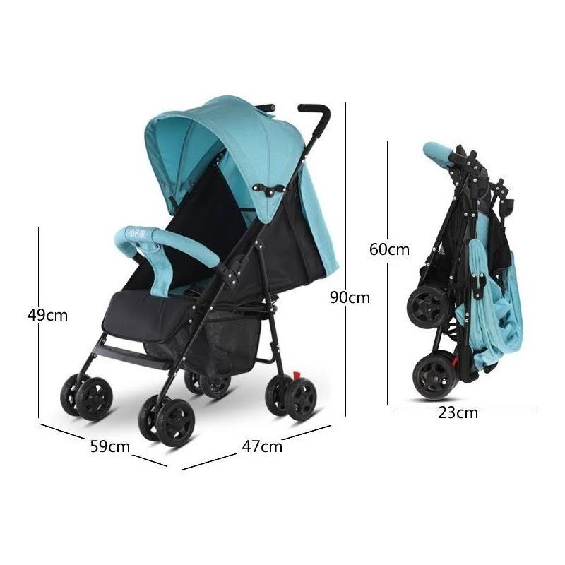 COCHE PASEADOR MDQ-BS522 BABY KAYS AZUL