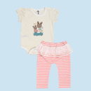 CONJUNTO BEBE NIÑA 10904 FOR BABY