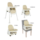 SILLA COMEDOR 3 EN 1 SMART YY22QBG BEIGE BEBESIT