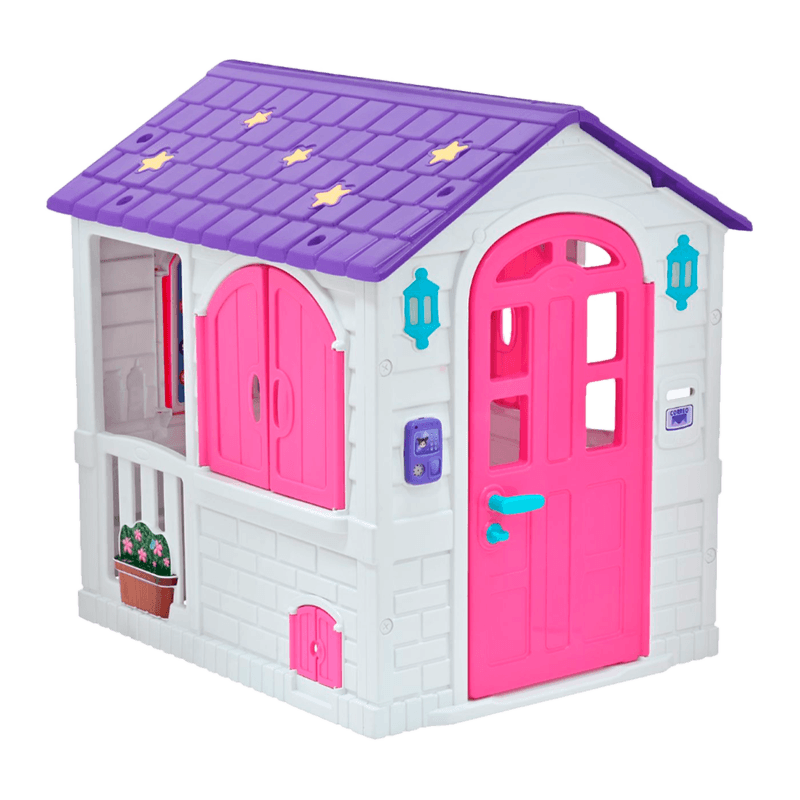 PREVENTA: Casita Infantil PRIN4080 2 en 1 para Niñas PRIN4080Playhouse y Supermercado Prinsel