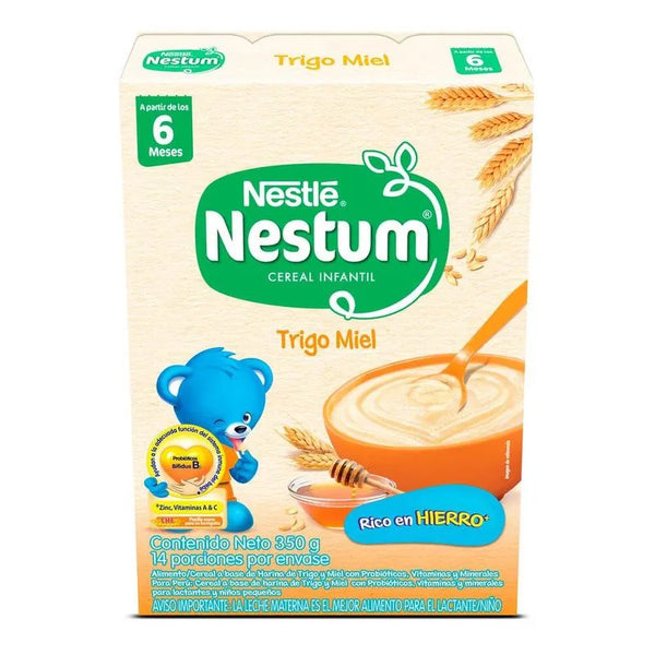 NESTUM CEREAL INFANTIL TRIGO MIEL X350 GR NESTLE