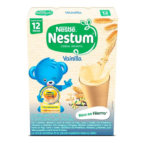 NESTUM CEREAL INFANTIL VAINILLA X 200GR NESTLE