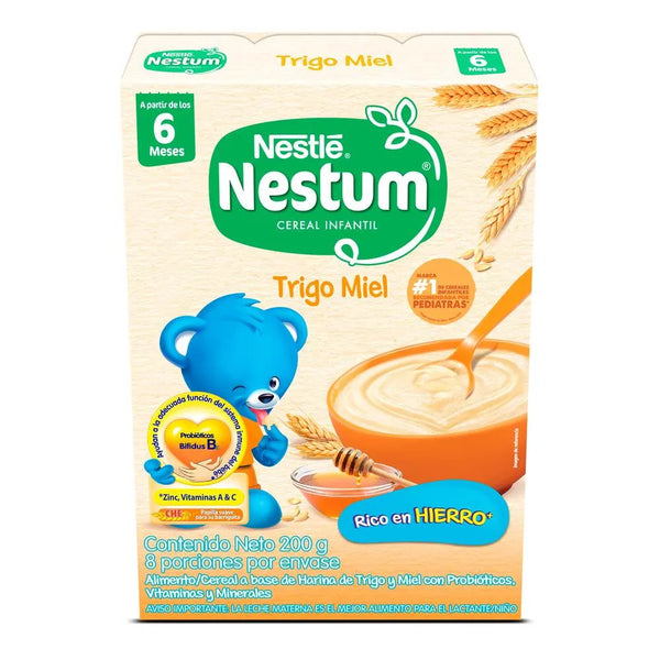 NESTUM CEREAL INFANTIL TRIGO MIEL X200GR NESTLE