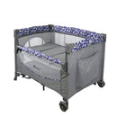 Cuna Corral Dacora Eb750 Ebaby Azul