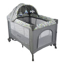 Cuna Corral Dacora Eb750 Ebaby Gris-Azul