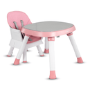 SILLA COMEDOR STEPS PREMIUM 1050 ROSADO BEBESIT