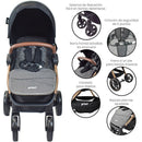 COCHE ESTANDAR MAVERICK 4 PRIORI NEGRO
