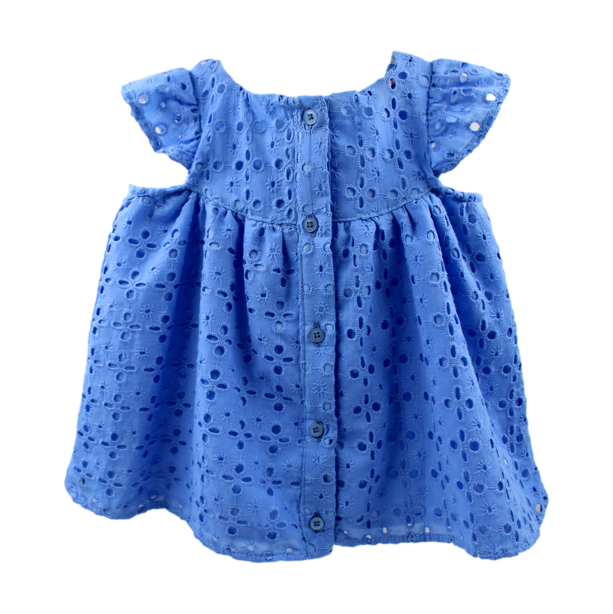 VESTIDO NIÑA 192 CELESTE - Main Image