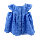 VESTIDO NIÑA 192 CELESTE