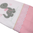 Juego Sabanas Bordada + 3 Fundas Sa23 Isof