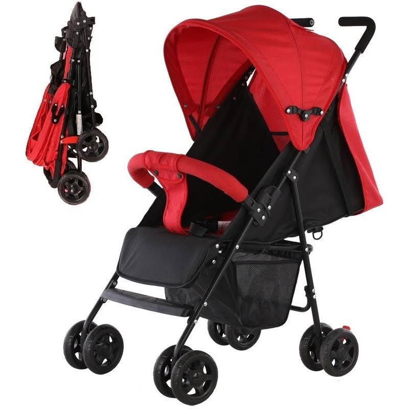 COCHE PASEADOR MDQ-BS522 BABY KAYS ROJO