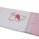 Juego Sabanas Bordada + 3 Fundas Sa23 Isof