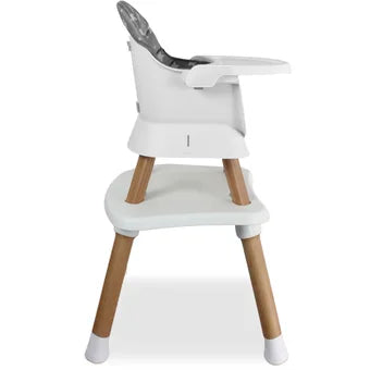 SILLA COMEDOR BABY ELITE DINNER 5 EN 1 1077 BEBESIT GRIS-