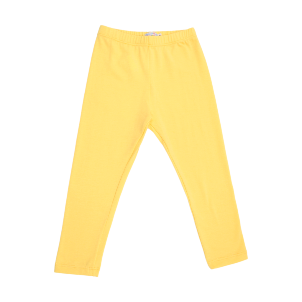 Niña Pantalones De Lápiz Leggins Color Sólido Cintura Elástica Leggings  Amarillo 100: : Moda