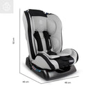 SILLA AUTO ORBIT LX ZY19 BEBESIT GRIS