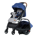 COCHE MALETA CON PORTABEBÉ HAPPY TRAVEL EB198 AZUL EBABY