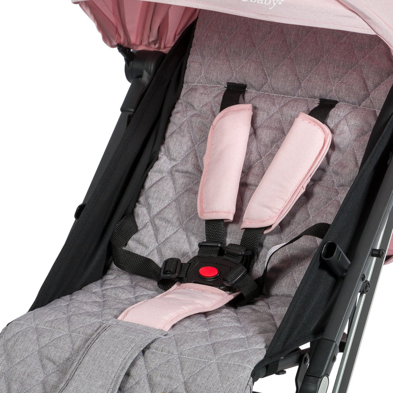 COCHE MALETA CON PORTABEBÉ HAPPY TRAVEL EB198 NEGRO EBABY