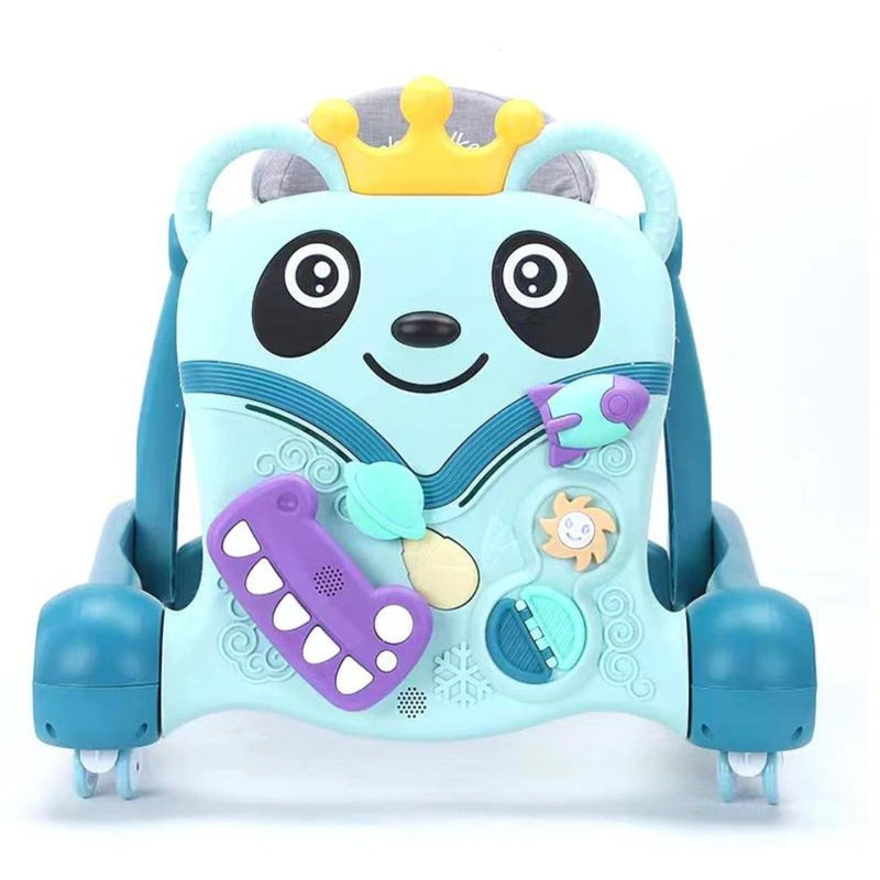 CAMINADOR PARA BEBÉ CON DISEÑO DE PANDA Y JUEGOS INTERACTIVOS Y-W852 MUNBE VERDE