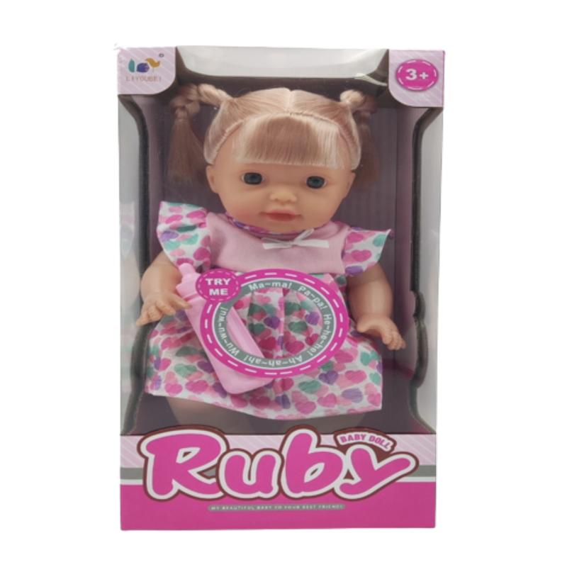 MUÑECA BEBITA+BIBERON LD68008C STB