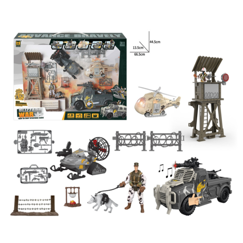 SET MILITAR 6661B STB