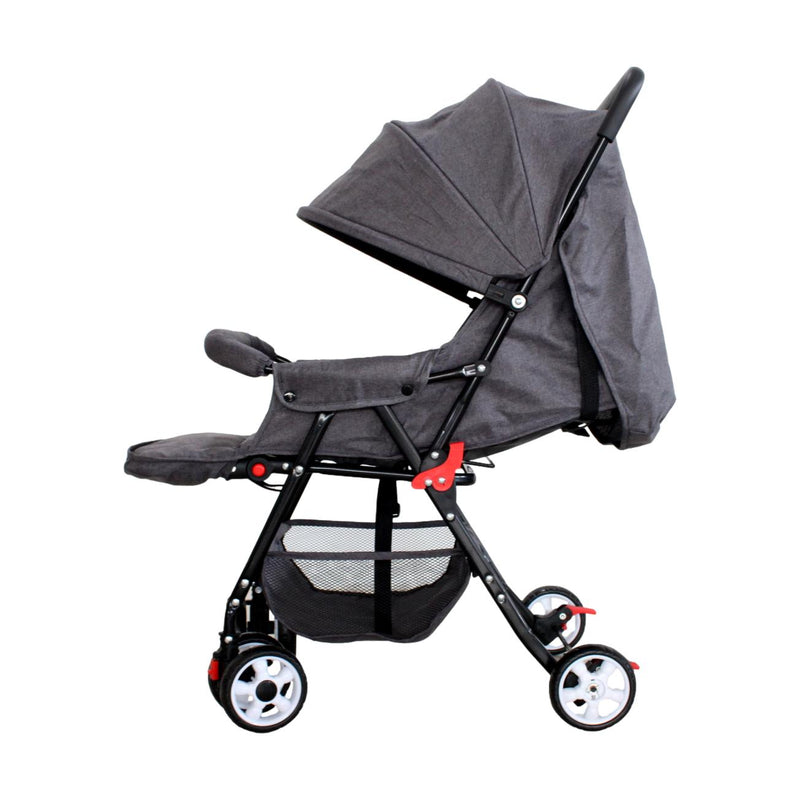 COCHE ESTANDAR 1602B BABY KAYS GRIS