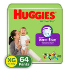 PAÑAL PANTS AJUSTABLE ET4 X64 HUGGIES