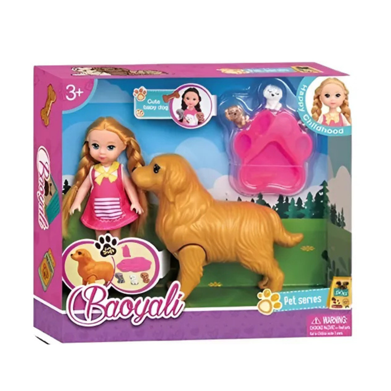 MUÑECA+PERRITOS 127-2 STB