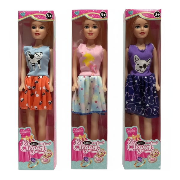 MUÑECA ELEGANTE PS2306-2 SURTIDO STB