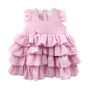 VESTIDO NIÑA 284 CELESTE