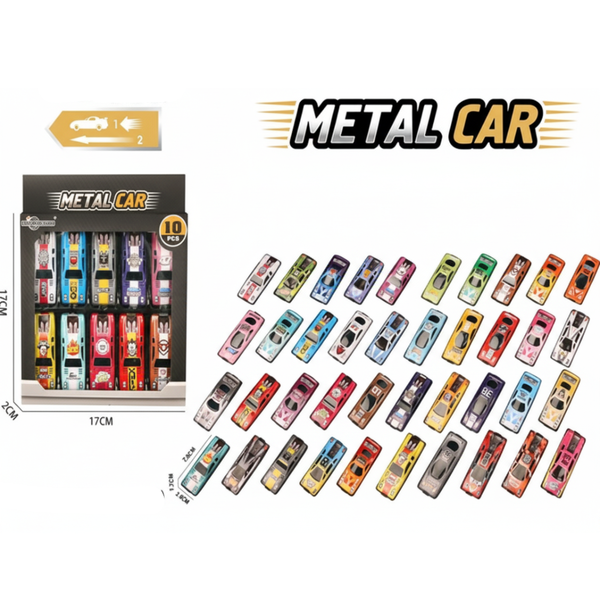 SET DE CARROS 10 PZ KZ957-105 STB