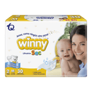 PAÑALES ULTRATRIM SEC ETAPA 2 X 30 +TOALLITAS HUMEDAS ALOE X10