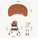 SILLA COMEDOR RUEDAS 1399-2 BABY KAYS SALMÓN
