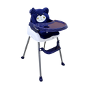 SILLA COMEDOR 3 en 1  (SILLA COMEDOR ALTA, BAJA Y BOOSTER)  MLU - AZUL BEBESITOS