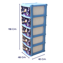 ORGANIZADOR DECORADO ASTRONAUTA X5 RIMO