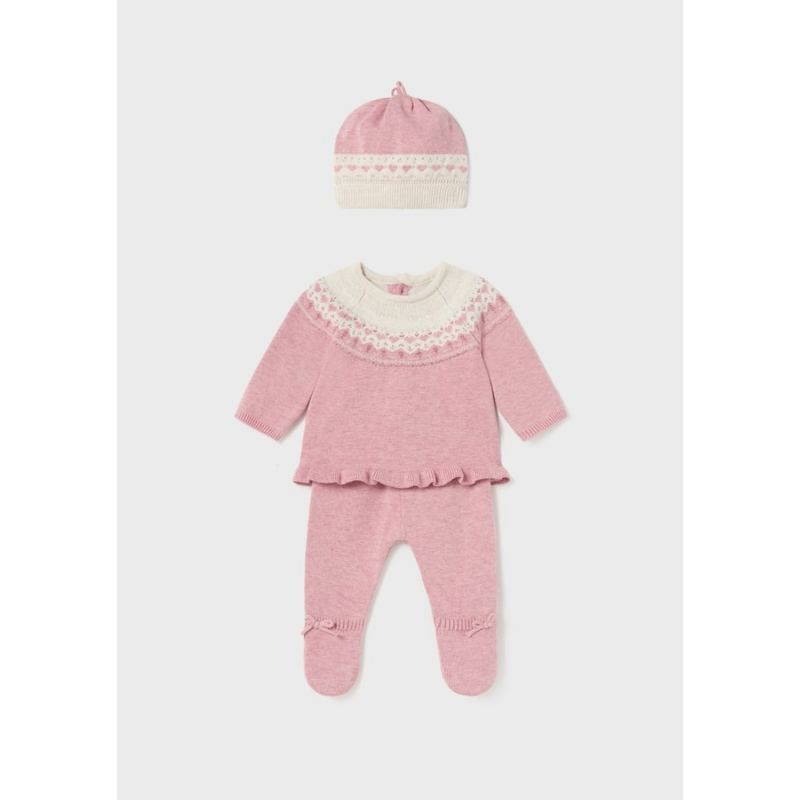 SET 3 PZS BEBE NIÑA 2504 MAYORAL