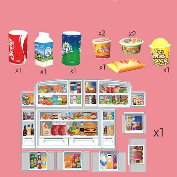 SET REFRIGERADOR CAJA 10260 PLASTICOS