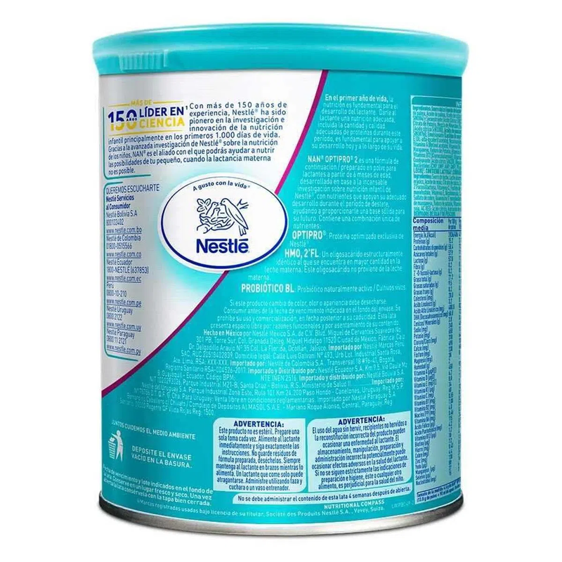 NAN PRO 2 X400GR NESTLE