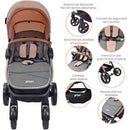 COCHE ESTANDAR MAVERICK 4 PRIORI ROSADO