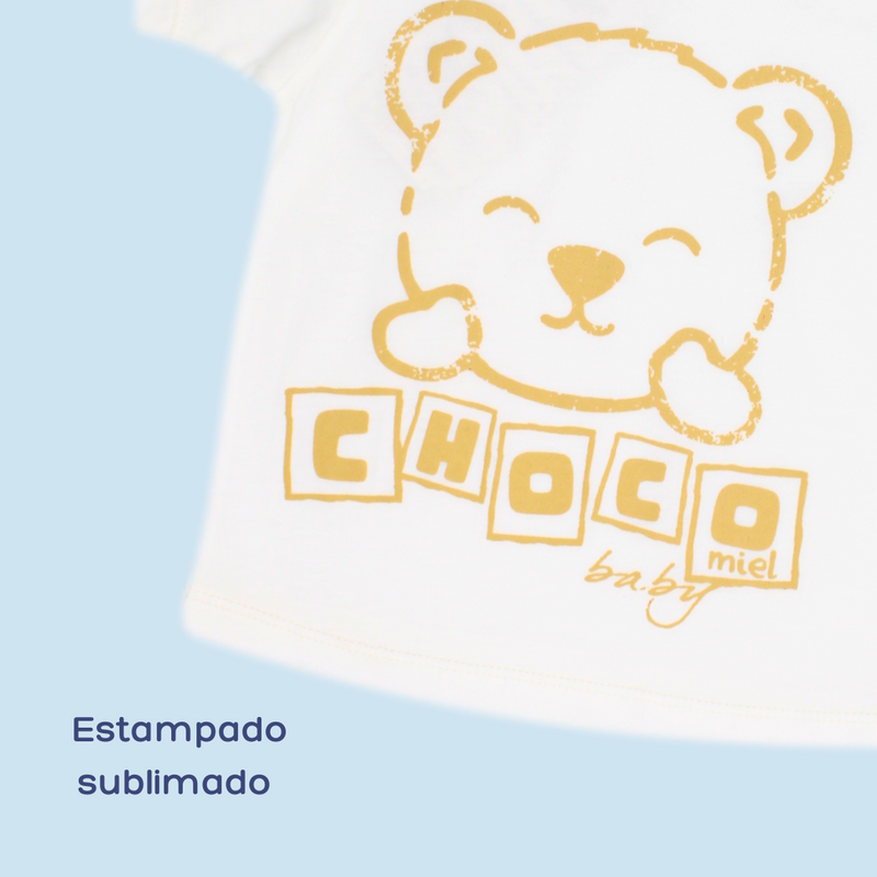 CONJUNTO NIÑO OSITO 772 CHOCOMIEL