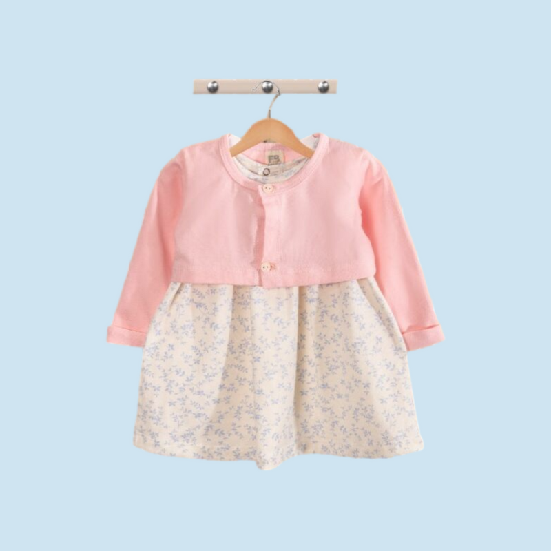 VESTIDO LANILLA ESTAMPADO 11155 FOR BABY