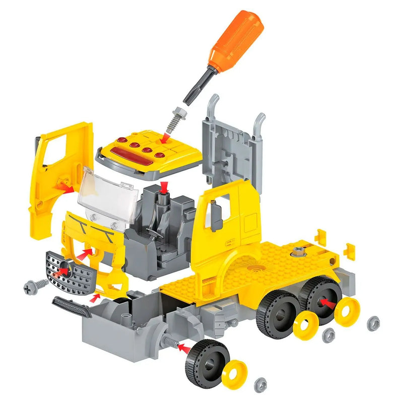 CARRO GRUA ¡DIVERSIÓN Y AVENTURA PARA LOS PEQUEÑOS CONSTRUCTORES!  SG-2293 MUNBE